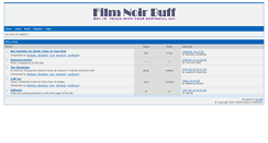 Desktop Screenshot of forums.filmnoirbuff.com
