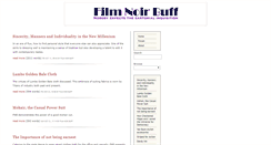Desktop Screenshot of filmnoirbuff.com